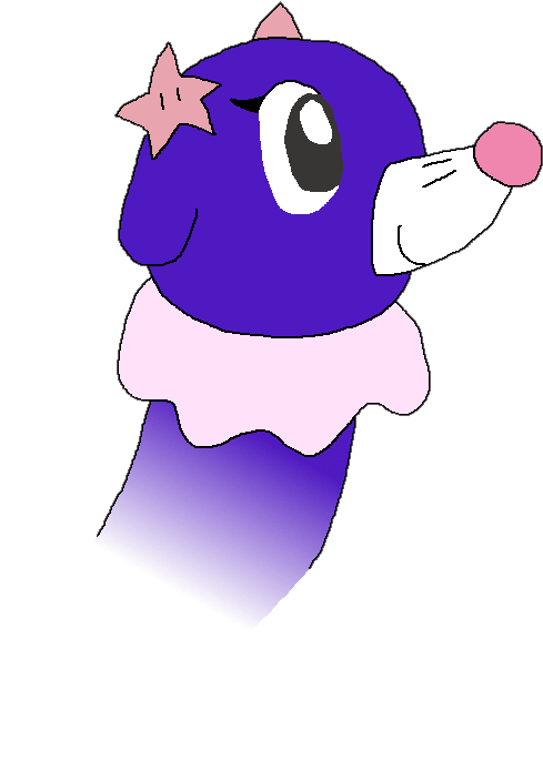 Bea The Popplio 2 - Cartoon (546x736), Png Download