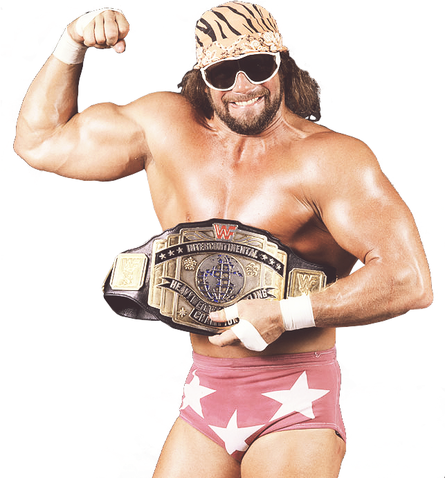 Image Randysavage Png Pro Wrestling Fandom Powered - Macho Man Randy Savage 1986 (642x722), Png Download