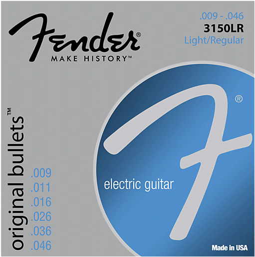 Fender Original Bullets 3150lr Pure Nickel - Fender Bullet Strings (620x620), Png Download