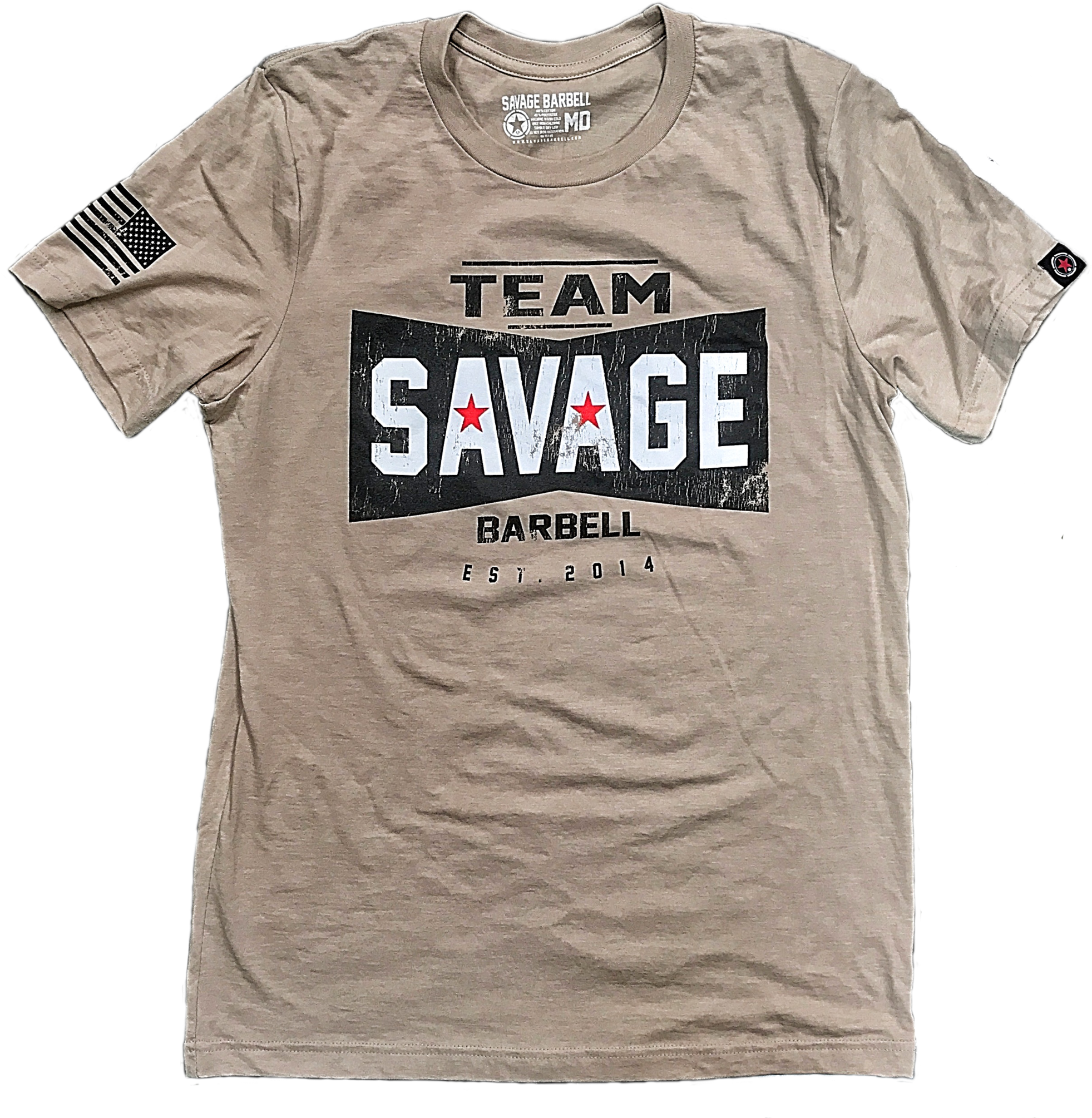Savage Transparent T Shirt - Tee Shirt Savage Barbell (2000x2029), Png Download