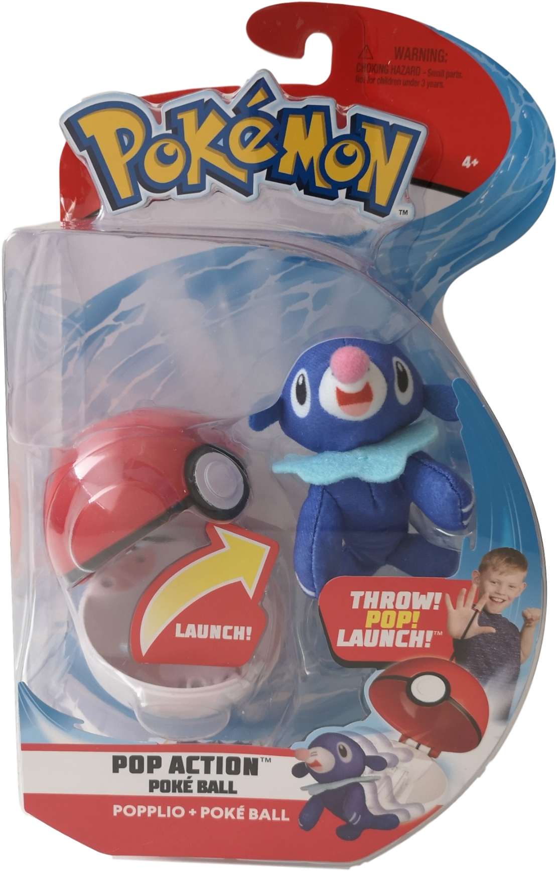 Pokemon Pop Action Poke Ball Plush - Pokemon Pop Action Pokeball Pikachu (1586x2048), Png Download