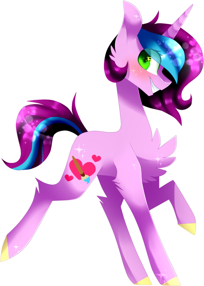 Artist Huirou Chest Fluff Female Mare - Cartoon (861x1024), Png Download