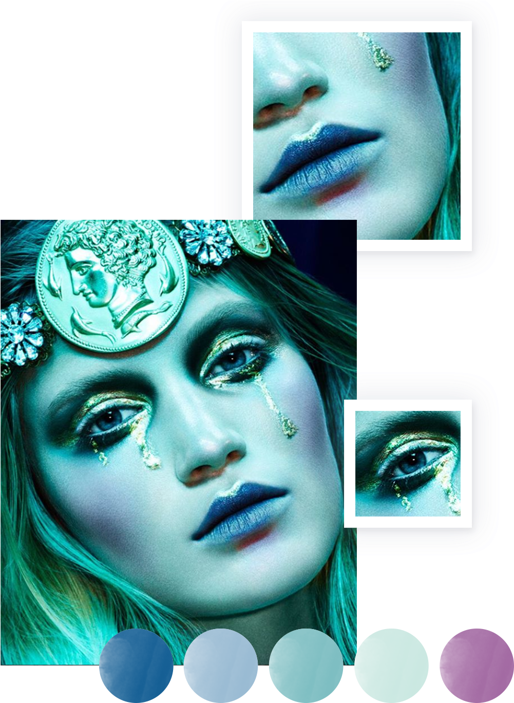 Color Palette No - Pat Mcgrath Best Makeup (1000x1425), Png Download