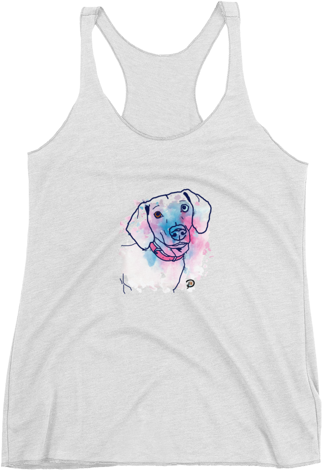 Lady Boo Artsy Women's Racerback Tank - Workout As Worship (1000x1000), Png Download
