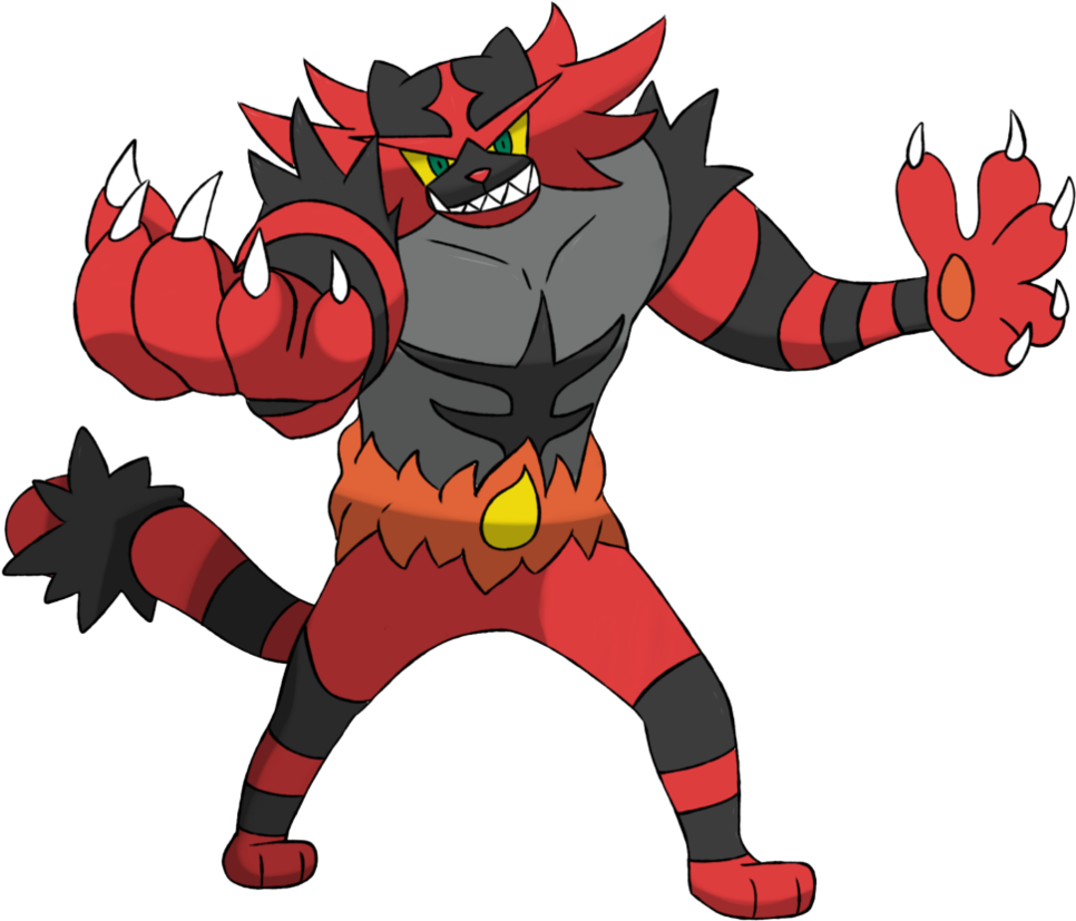 Evoluciones Finales Evoluciones Finales De Litten Popplio - Super Smash Bros Ultimate Incineroar Render (966x827), Png Download