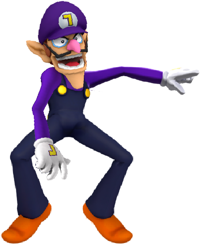 Waluigi Render (1106x657), Png Download