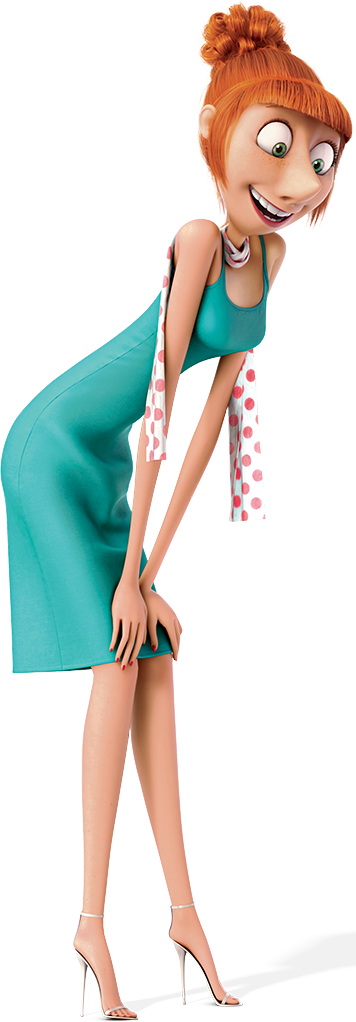 287kib, 356x1022, Lucy Looks - Despicable Me 3 Lucy Wilde (356x1022), Png Download