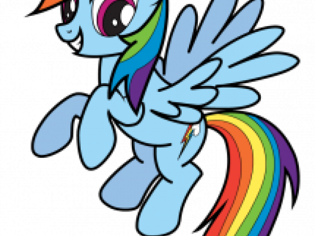 Drawn Rainbow Artsy - Draw My Little Pony Characters (640x480), Png Download