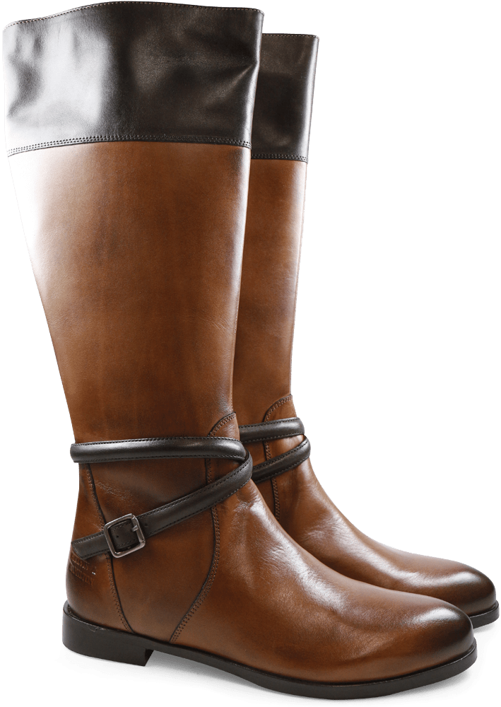 Boots Lucy 10 Brilliant Tan Dark Brown Hrs - Riding Boot (1024x1024), Png Download