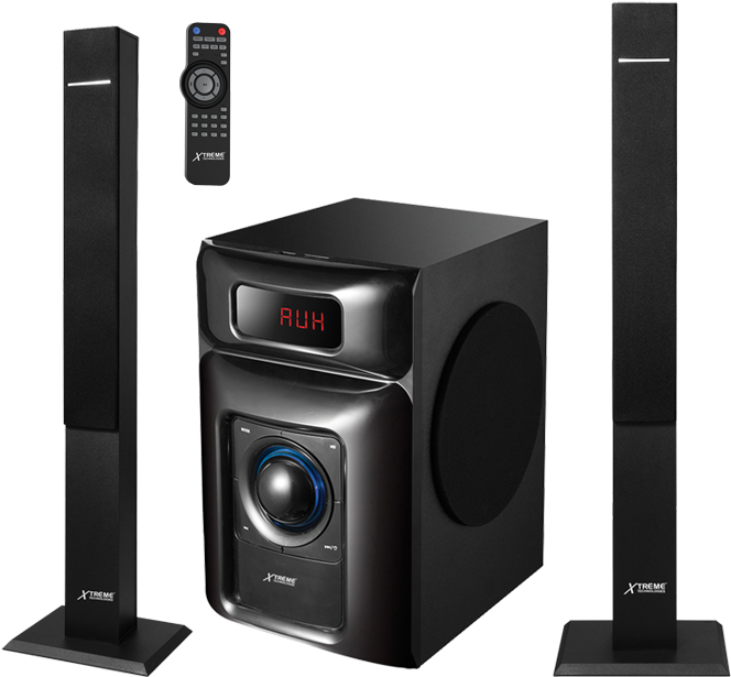 Xtreme Eiffel 6 Subwoofer Standing Sound Bars Description - Xtreme Speakers Price In Pakistan (677x792), Png Download