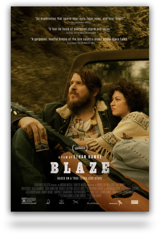 Ethan Hawke's Blaze Tells The Story Of An Enigmatic - Blaze Ethan Hawke (691x1000), Png Download