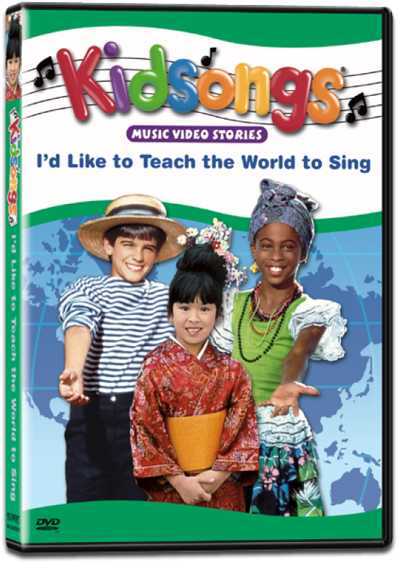 Recommended - I D Like To Teach The World To Sing Kidsongs (800x800), Png Download