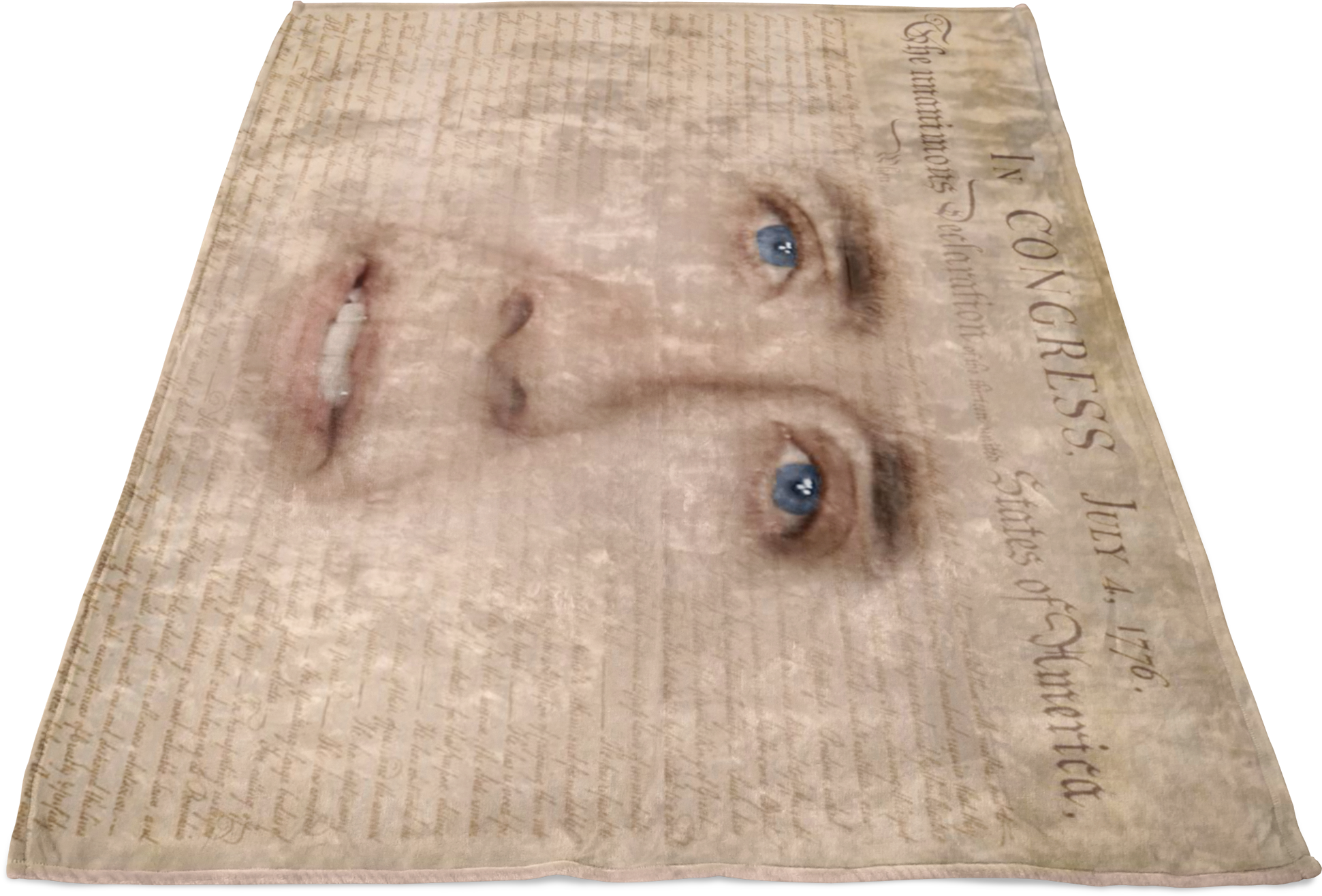 Nicolas Cage Fleece Blanket - Plank (2000x2000), Png Download