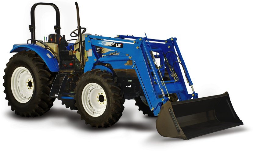 Utility Tractors - Mt573c 73hp Ls Tractor (840x500), Png Download