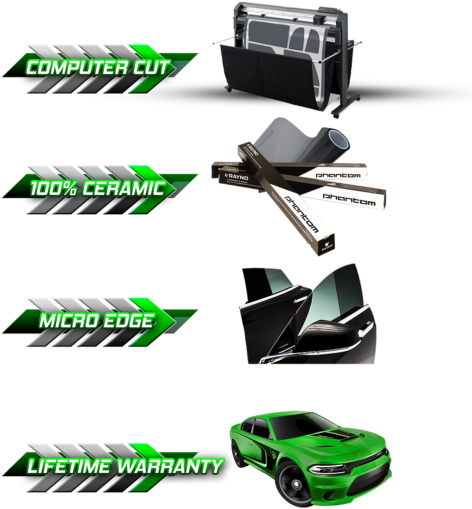 Tint - Dodge Dart (984x1058), Png Download