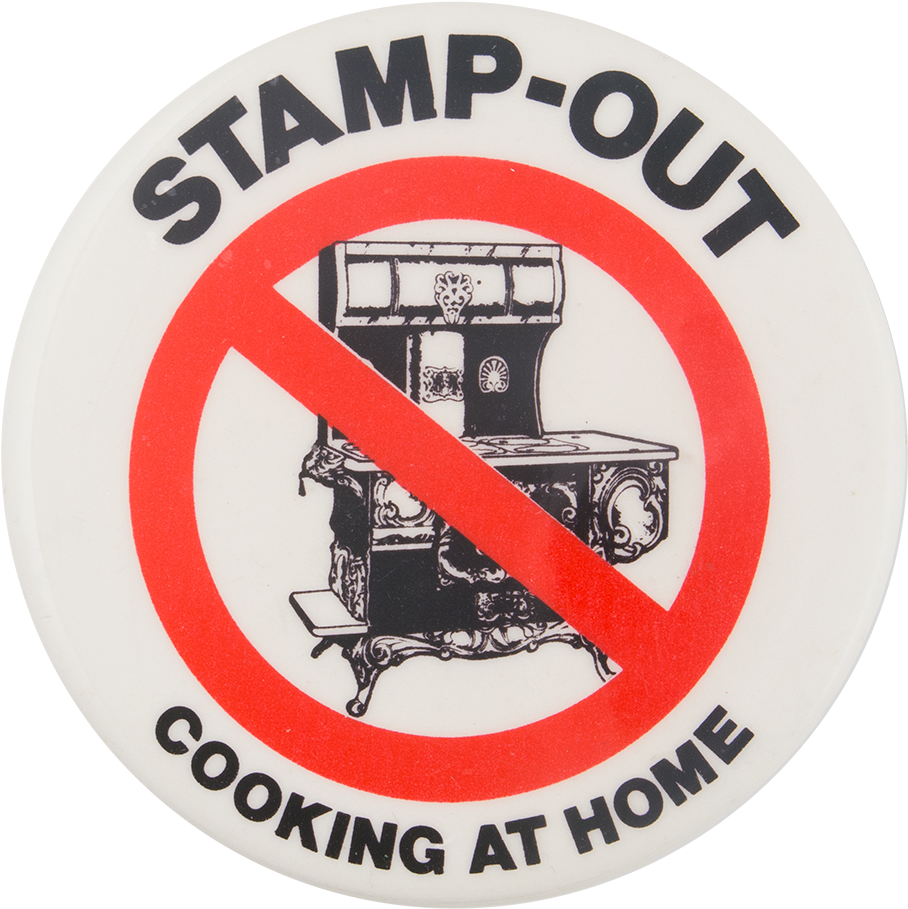 Stamp-out Cooking At Home Cause Button Museum - Camp Good Days And Special (1000x1005), Png Download