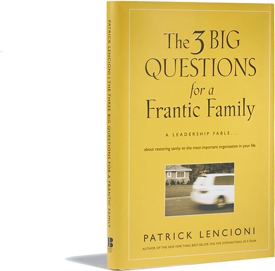 Feeling Frantic About School Starting Soon I Have A - Three Big Questions For A Frantic Family (800x716), Png Download