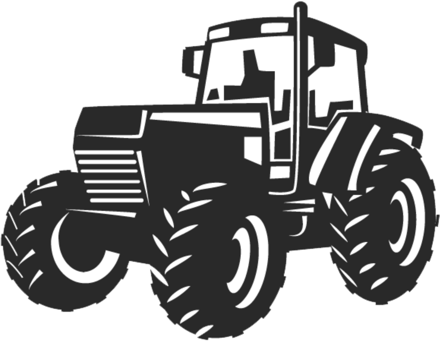 Agricultural - Tractor Vector (2048x1556), Png Download