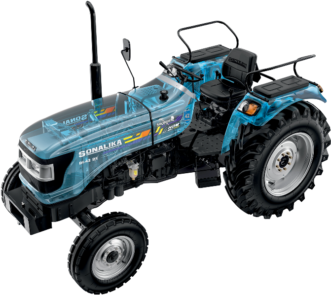 Farmer Centric Sonalika Investing In New Innovation - Tractor (680x600), Png Download
