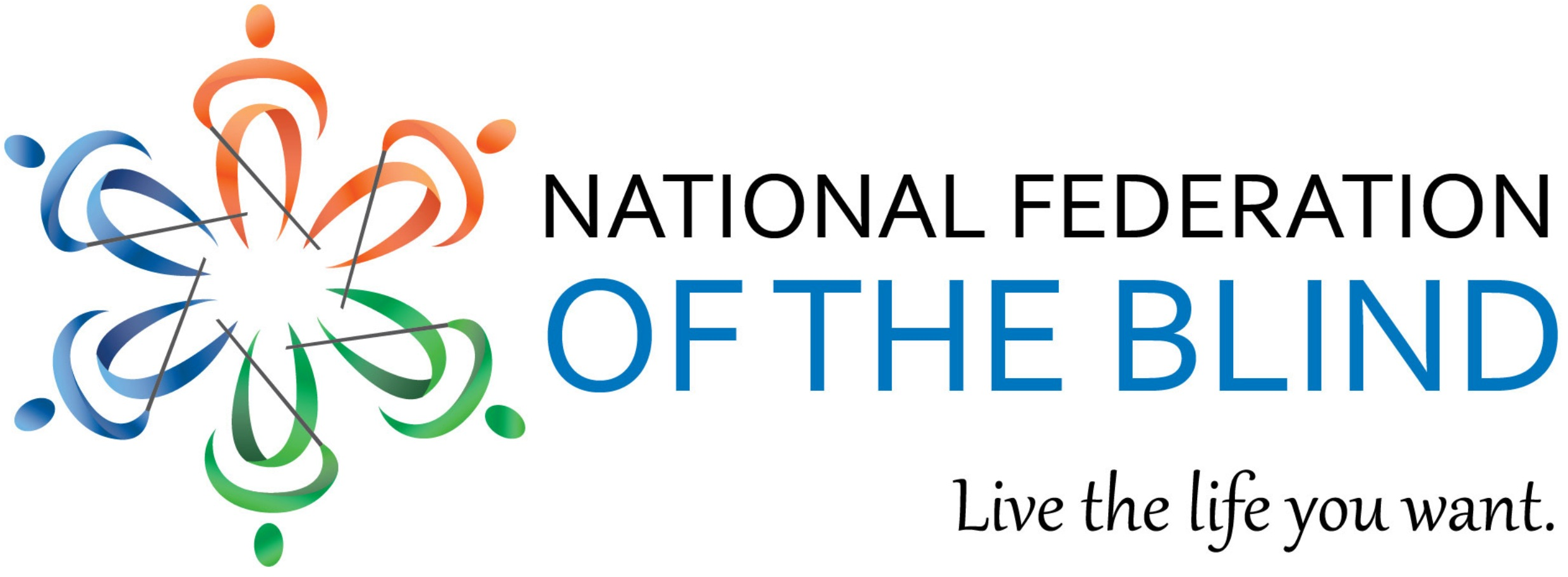 National Federation Of The Blind Tennessee, Live The - National Federation Of The Blind (2560x993), Png Download