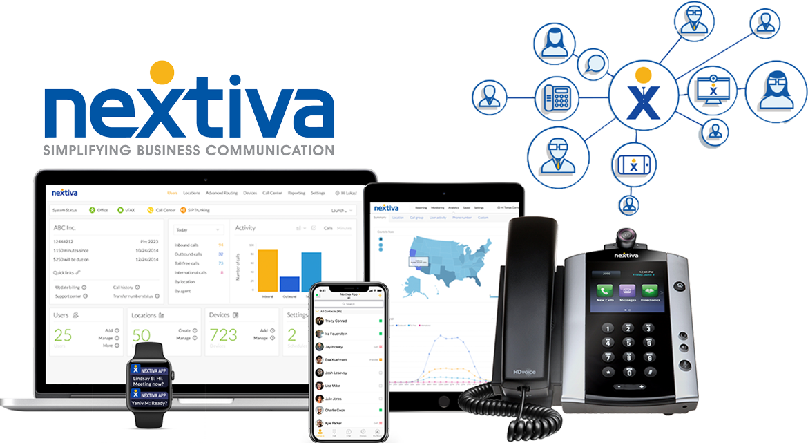 Nextiva Phone Solutions - Nextiva Mobile App (1170x641), Png Download