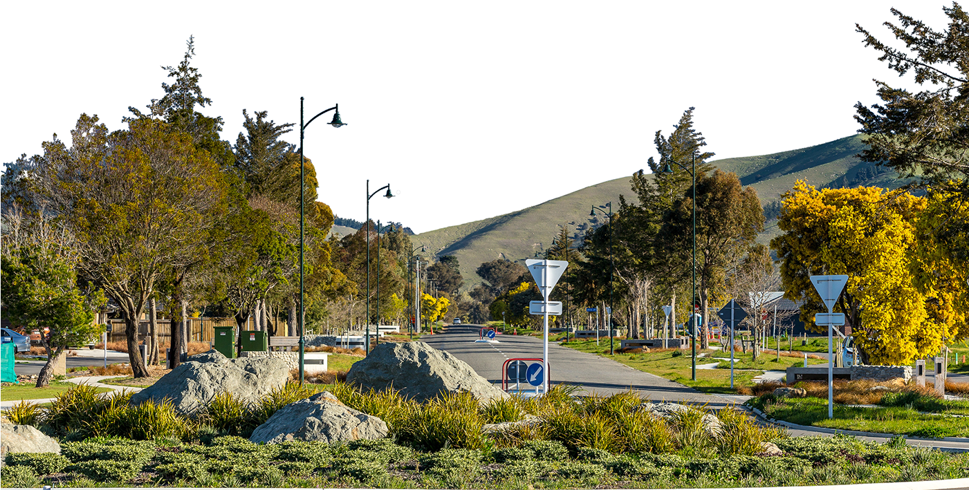 Boulevard Park On Taylor Sub Division Blenheim Marlborough - Spruce (1400x933), Png Download