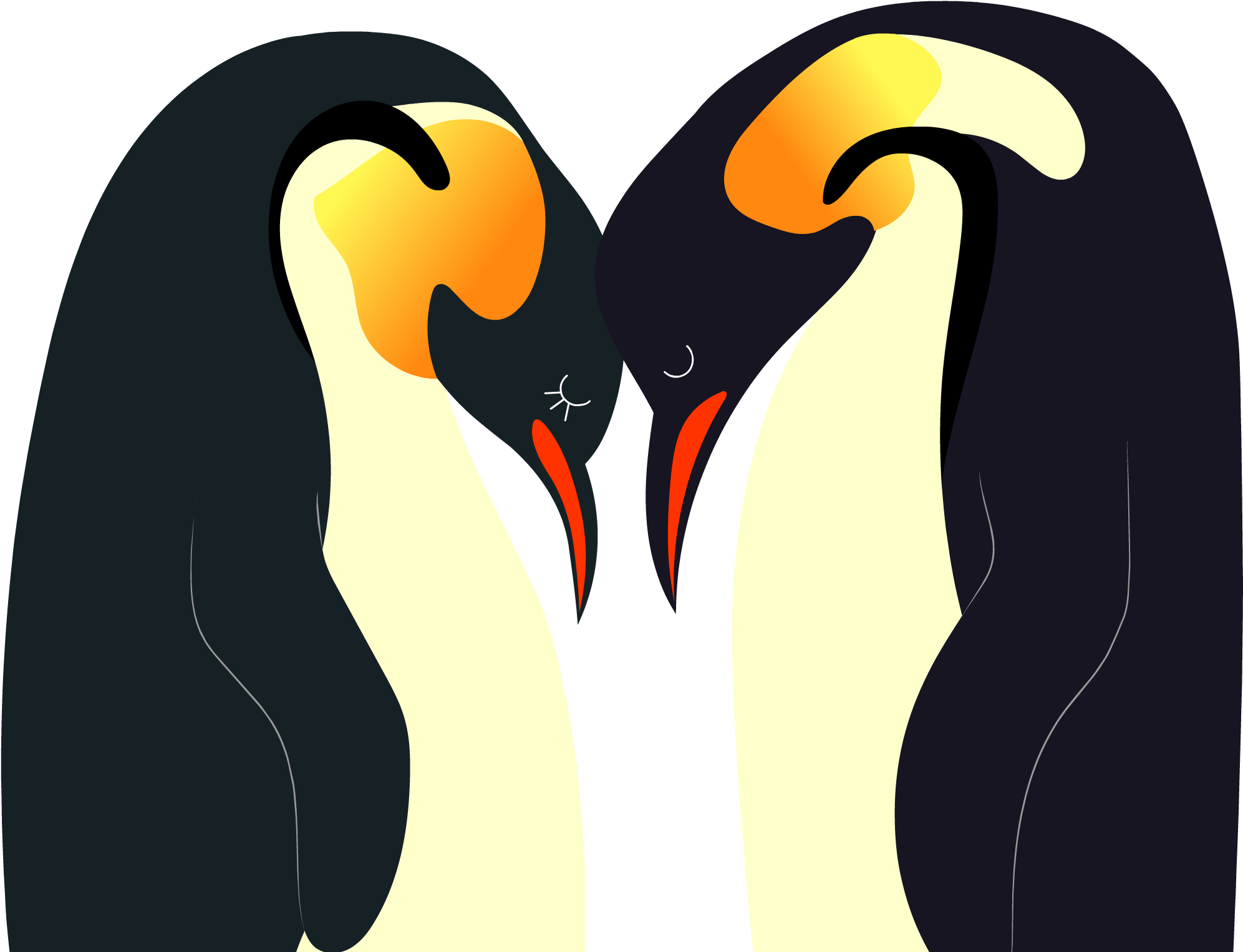 Penguin - (2080x1560), Png Download
