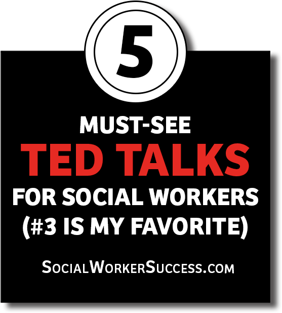 5 Must-see Ted Talks For Social Workers - Poster (600x800), Png Download