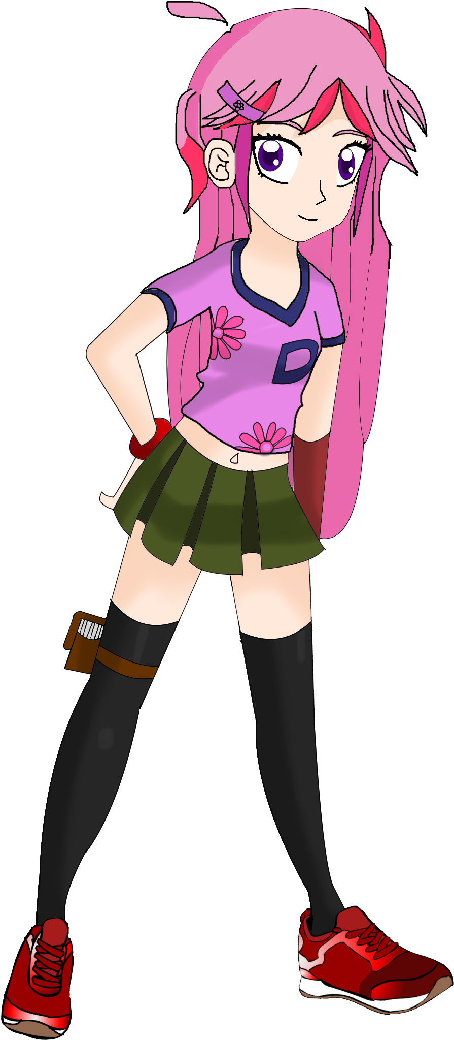 Another Yei Render Made Using Manga Studio - Cartoon (1653x2336), Png Download