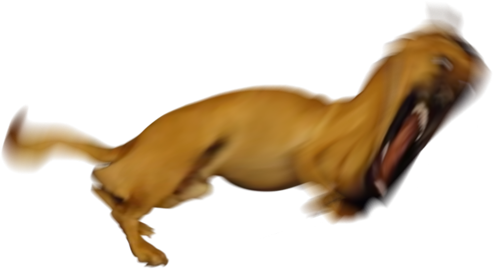 Chris - Dog Yawns (1152x648), Png Download
