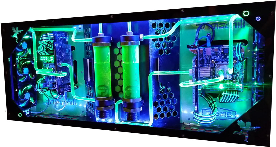 This Might Be The Best Computer On This Board 😃 - Building A Custom Wall Mount Pc (1024x540), Png Download