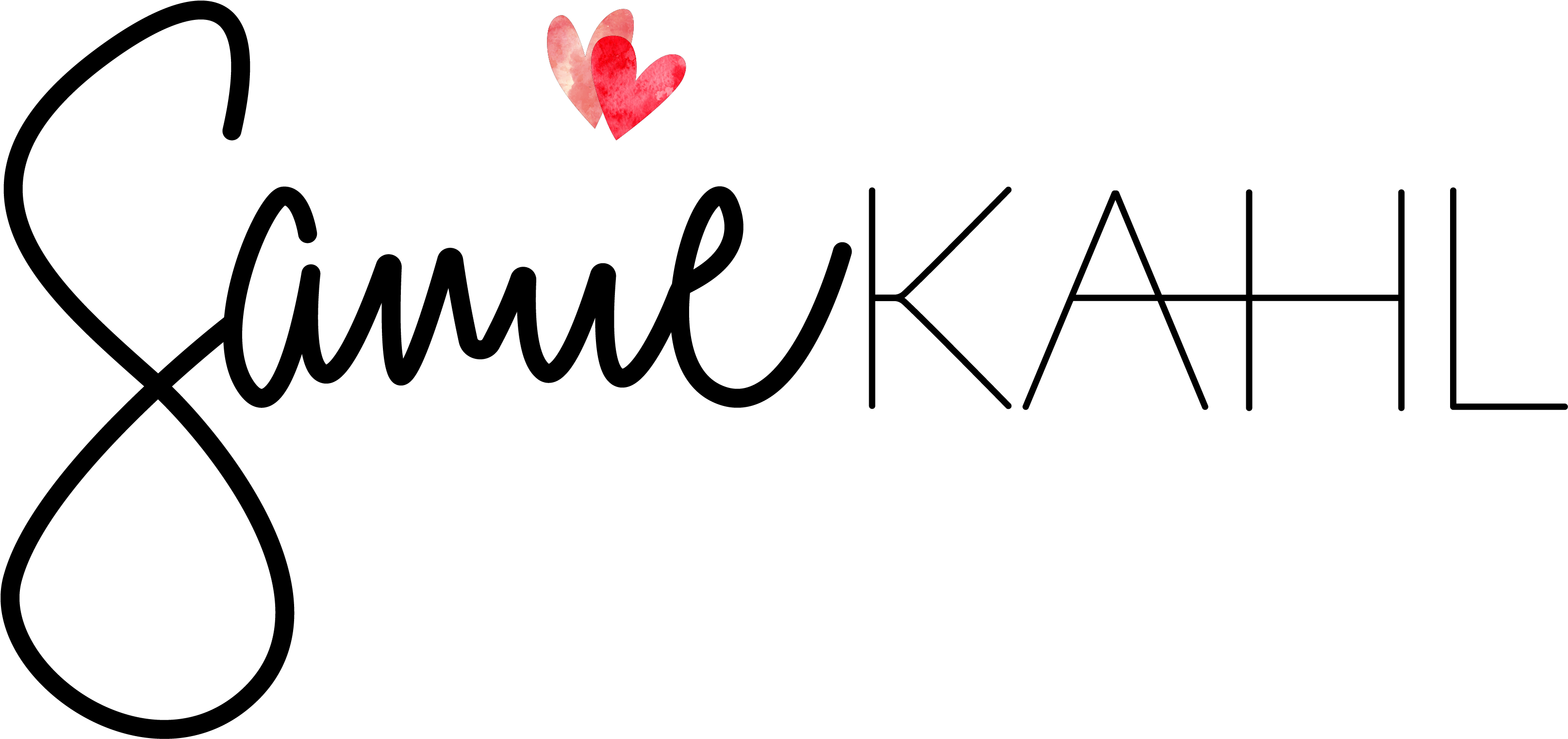 Samie Kahl - Heart (3292x1567), Png Download