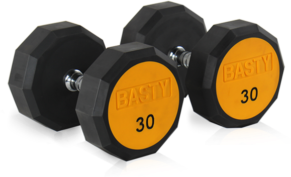 Dp-04 Gym Equipment Dumbells/rubber Dumbbell Wholesale - Dumbbell (600x600), Png Download