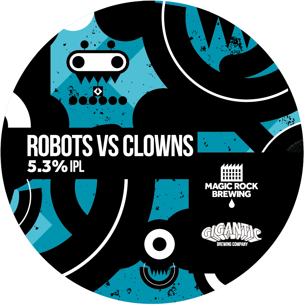 Downloads - Magic Rock Robots Vs Clowns (973x972), Png Download