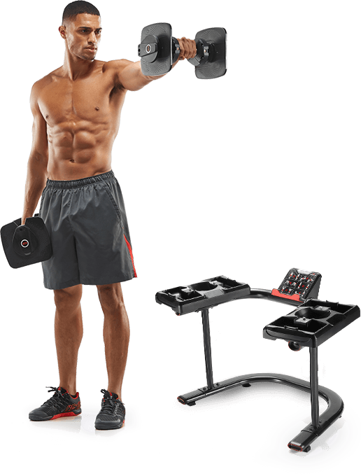 Introducing The World's Smartest Dumbbell It's Strength - Trybowflexmax (516x680), Png Download