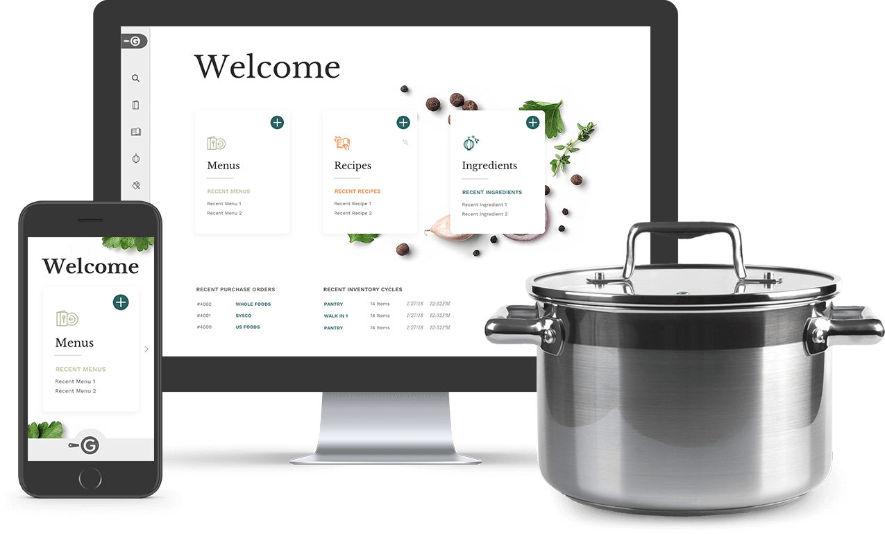 The Complete Kitchen Management Solution - Iphone (1275x770), Png Download