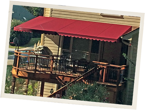 Residential Awnings - Window (635x500), Png Download