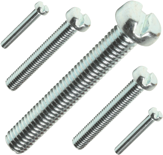 Z1004 Slotted Cheese Head Machine Screw - Metalworking Hand Tool (591x592), Png Download
