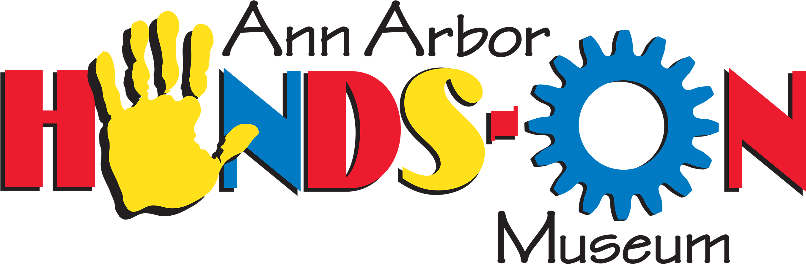 In Partnership With - Ann Arbor Hands On Museum Logo (2800x972), Png Download