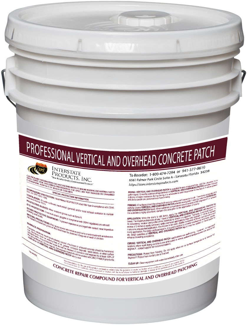Professional Vertical Overhead Patch - 5 Gallon Pail (966x1280), Png Download