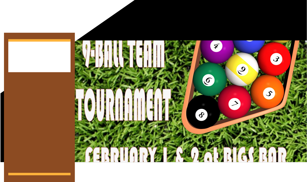 Bigs Bar 3110 W - Pool (1000x594), Png Download