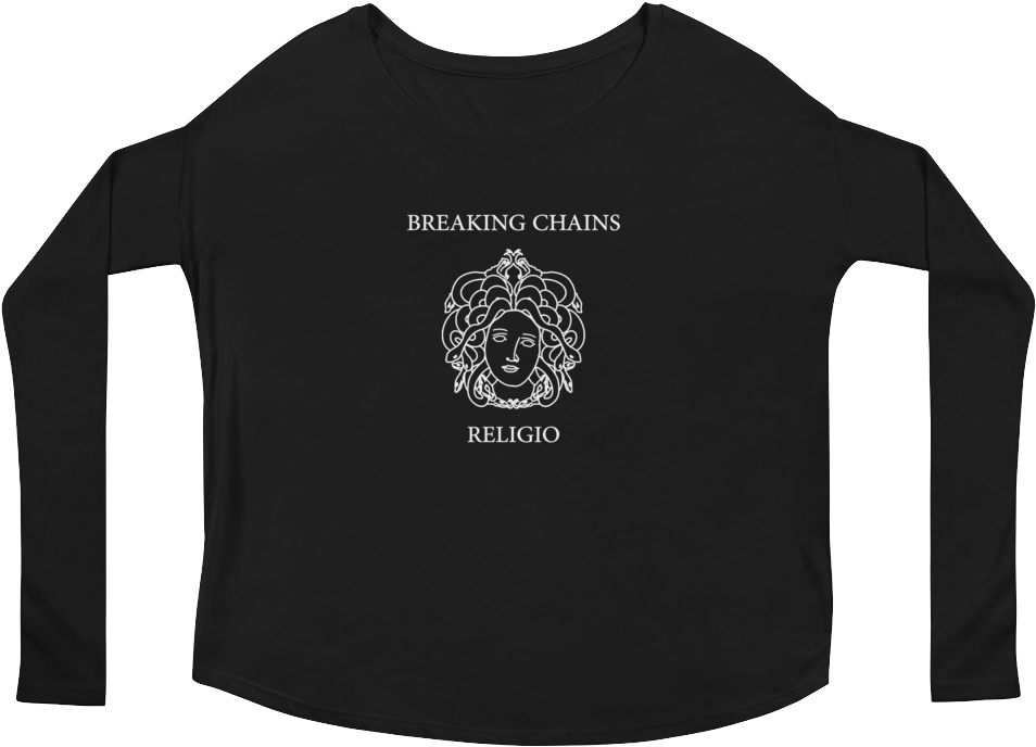 Religio Ii Ladies' Long Sleeve Tee - Long-sleeved T-shirt (1000x1000), Png Download