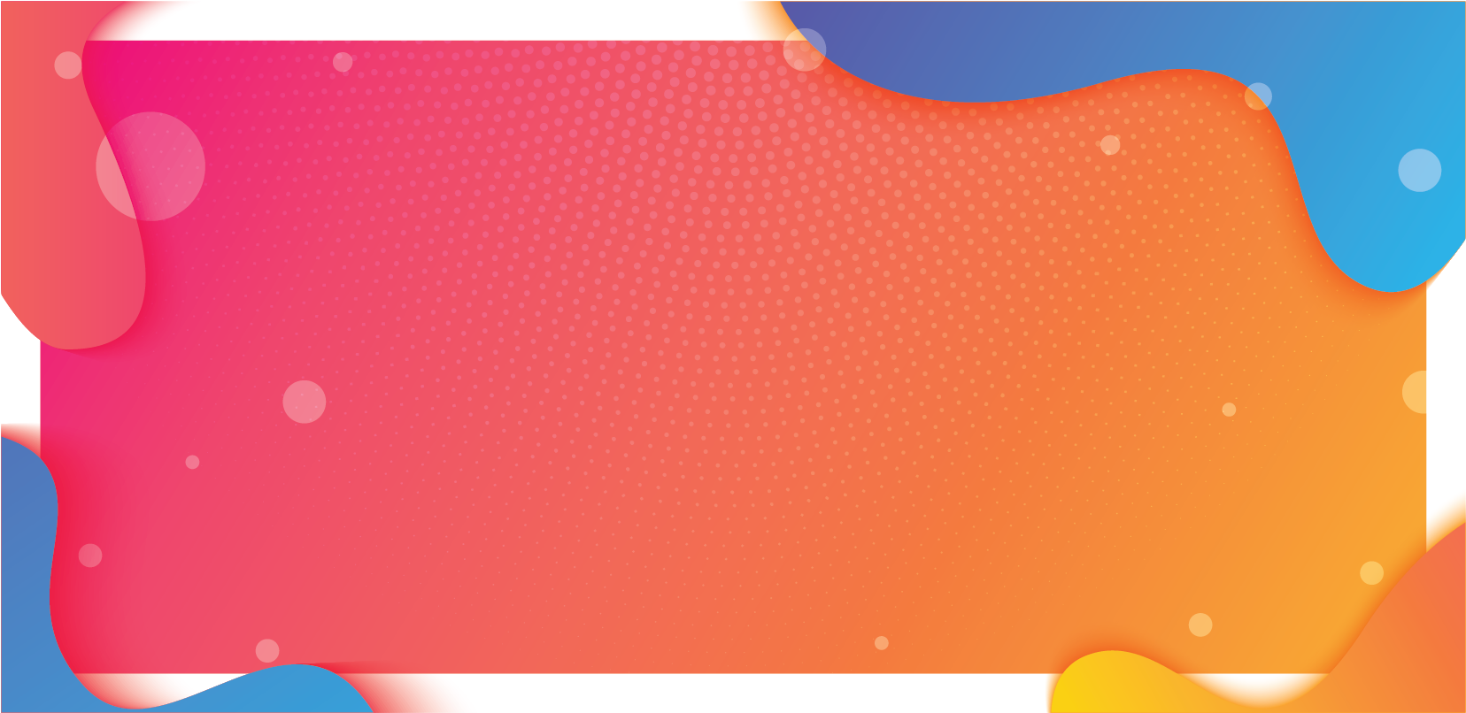 Download Pink Orange Gradient Banner White Dot With Abstract - Graphic  Design PNG Image with No Background 