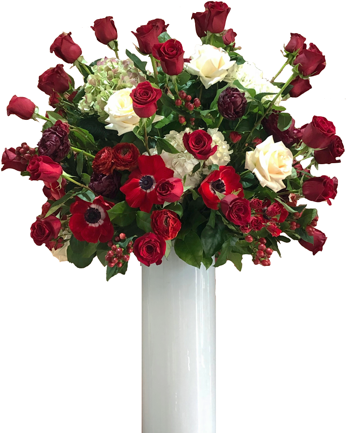 My Big Love - Garden Roses (750x1000), Png Download