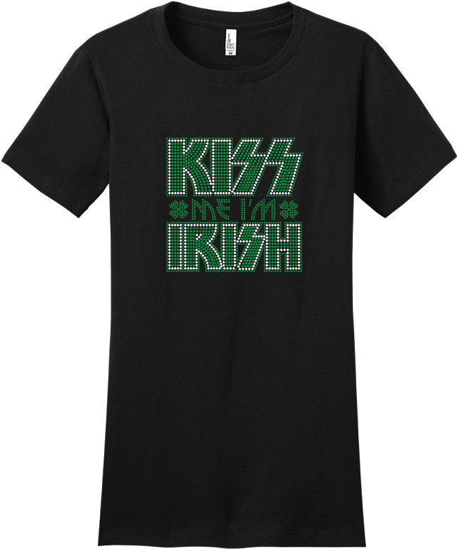 Shamrock And Roll Kiss (871x827), Png Download