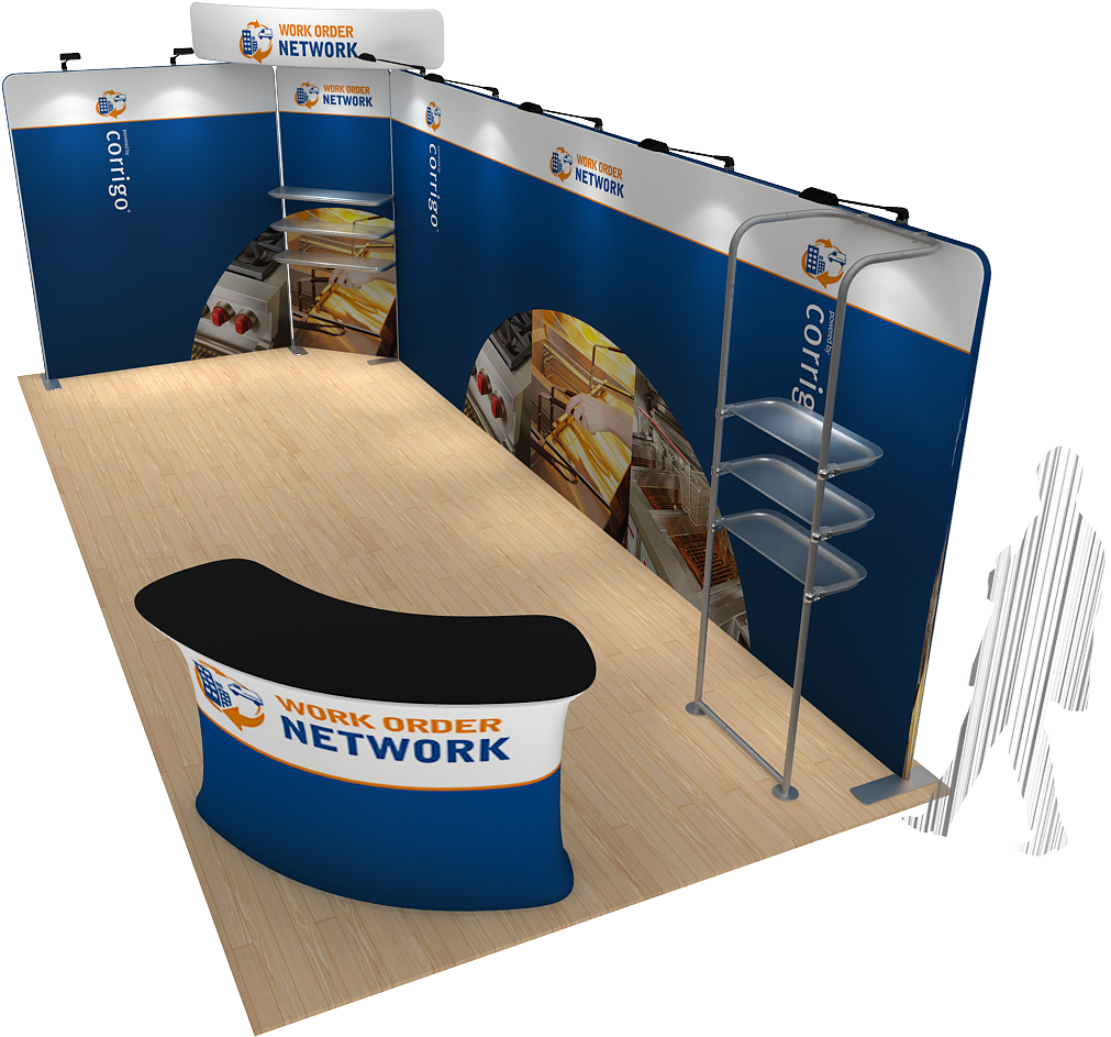 Modular Corner Display Kit - Banner (1200x1200), Png Download