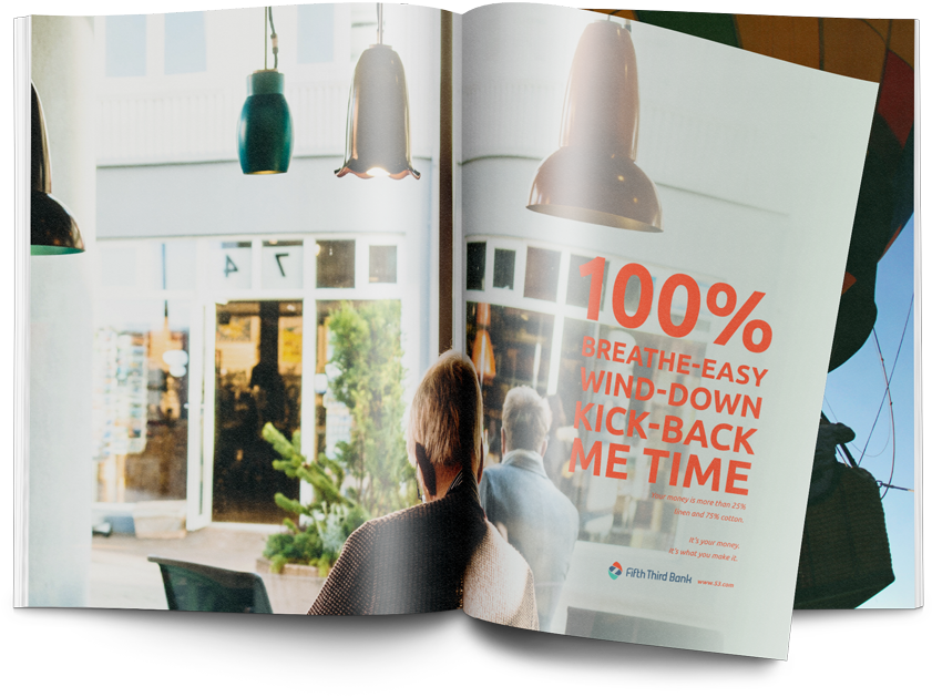 Fifththird Magazinemockup 02 (1000x717), Png Download