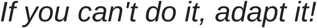 Adaptive Equipment Corner - Calligraphy (1152x288), Png Download