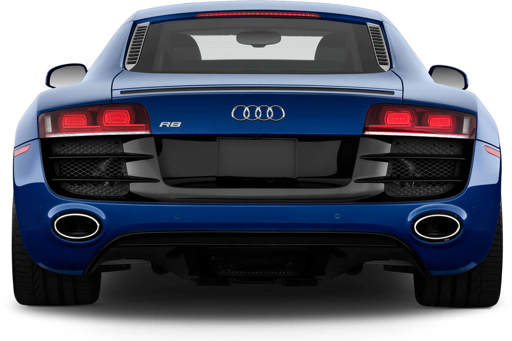 2 - - Audi R8 Coupe Back (2048x1360), Png Download