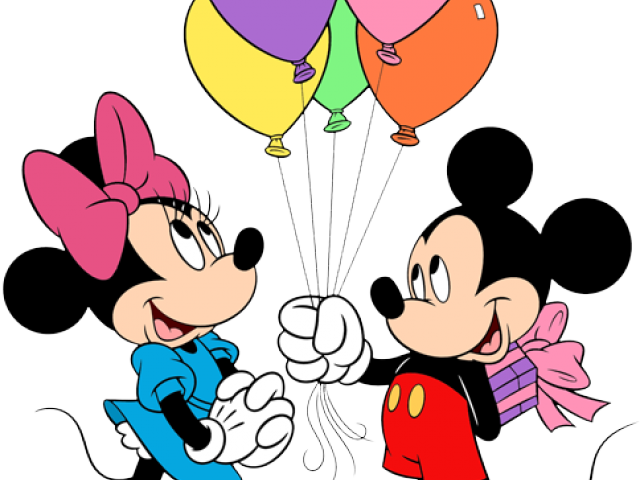 Download Mickey Mouse Clipart Ballon Cartoon Mickey Mouse And Minnie Mouse Png Image With No Background Pngkey Com